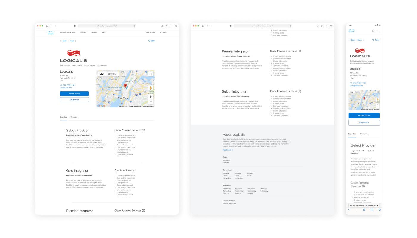 Partner profile